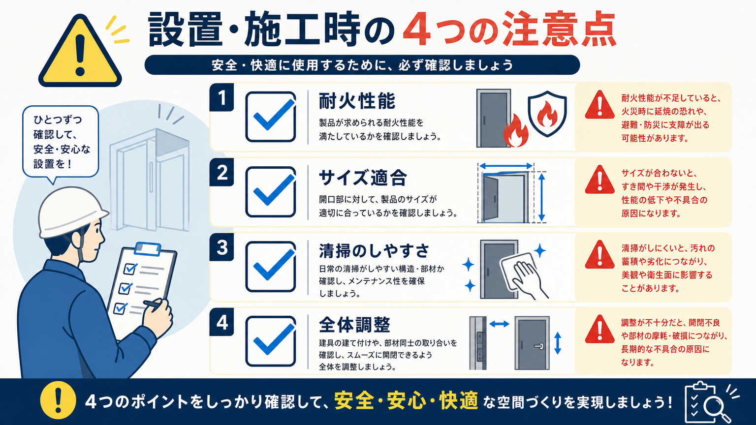 デスク周りの区切りを導入する際の注意点